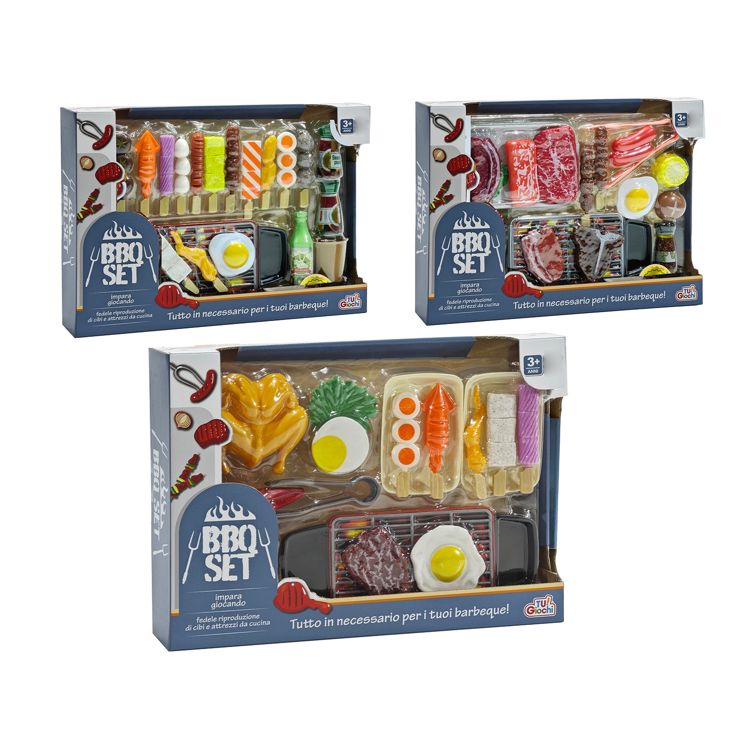 TU GIOCHI - BBQ Set Giocattolo con Accessori